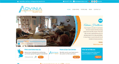 Desktop Screenshot of advinia.co.uk