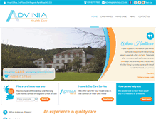 Tablet Screenshot of advinia.co.uk